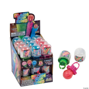 Kidsmania Flash Pop Ring Lollipop 24ct
